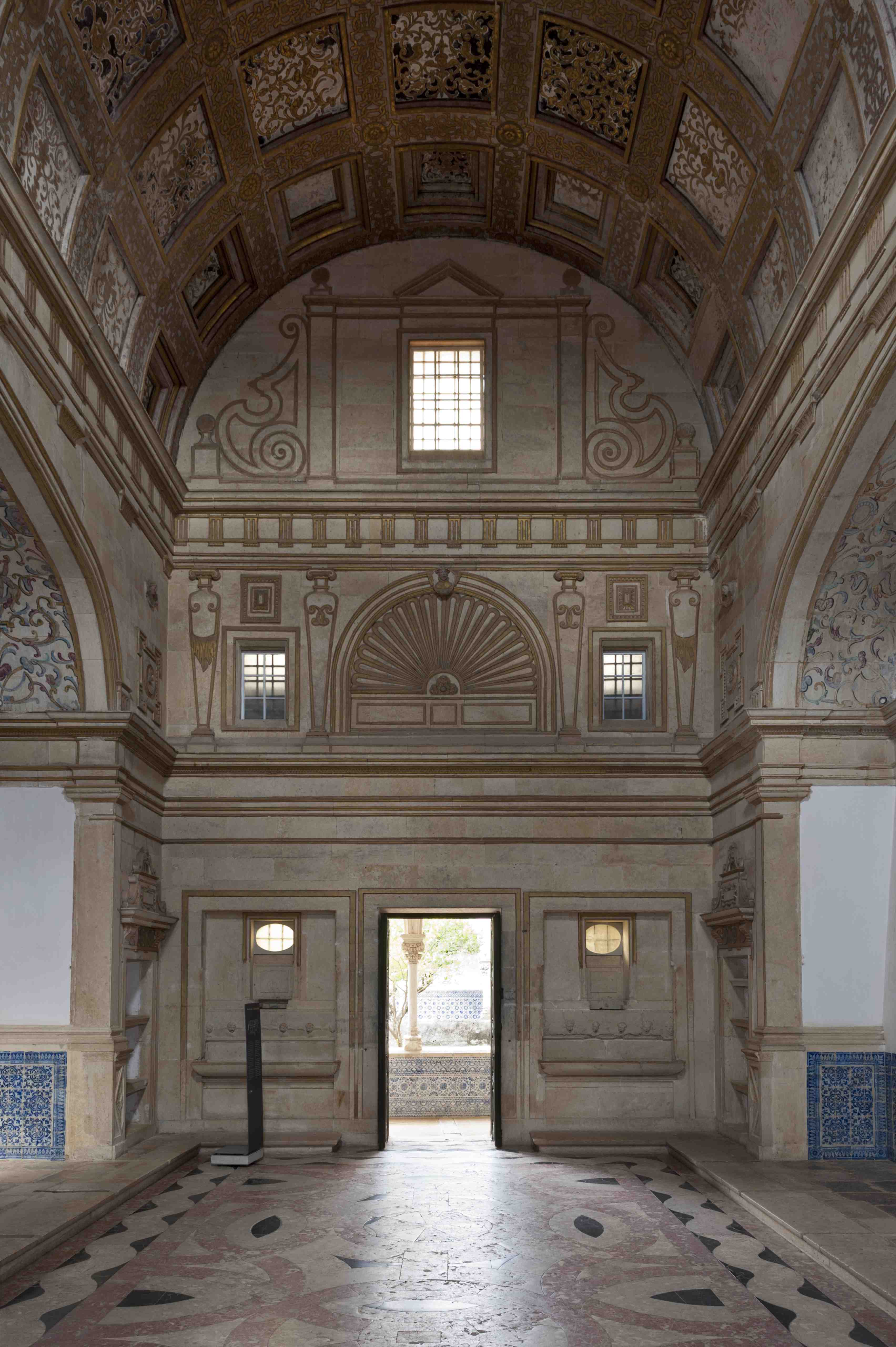 Philippine Sacristy in Cloister Cemetery in the Convent of Christ (seventeenth century)